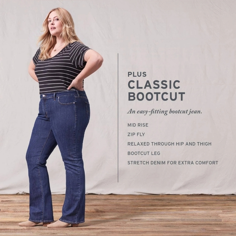 Levi's 415 Plus Size Classic Bootcut Jeans